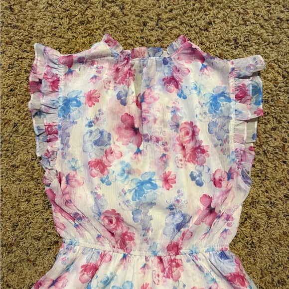 Steve Madden springy floral mini dress size small - Picture 8 of 9